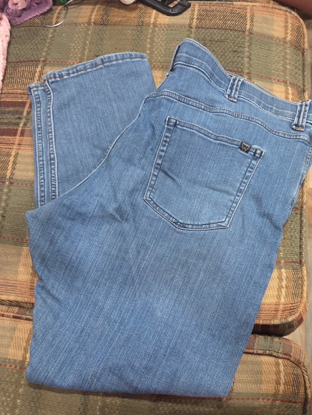 Wrangler Light Blue Straight Fit Men's Jeans